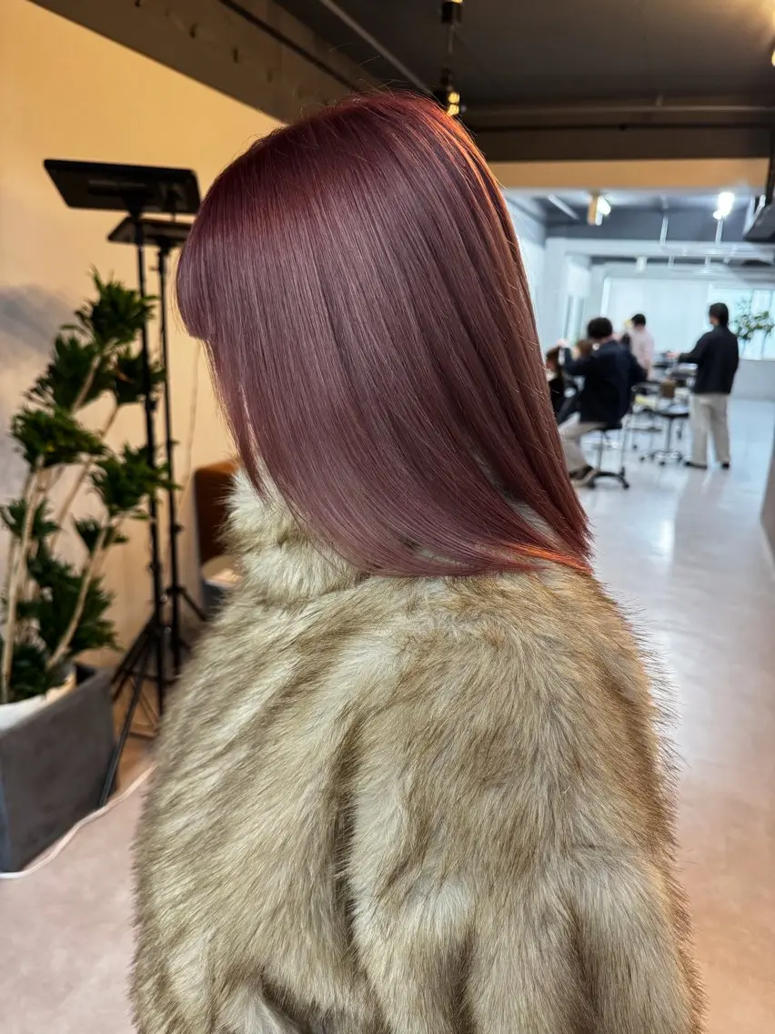 セミロング カラー TAKI /暖色カラー🍪のヘアスタイル