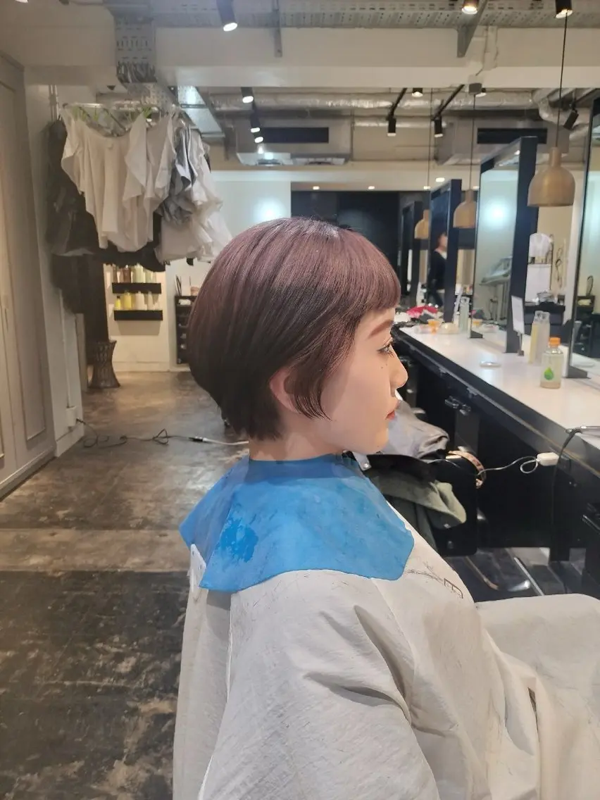 ショート ショートヘア カット ヘアカラー トリートメント 🔅モデル様募集中 🔅にしやまゆいのヘアスタイル