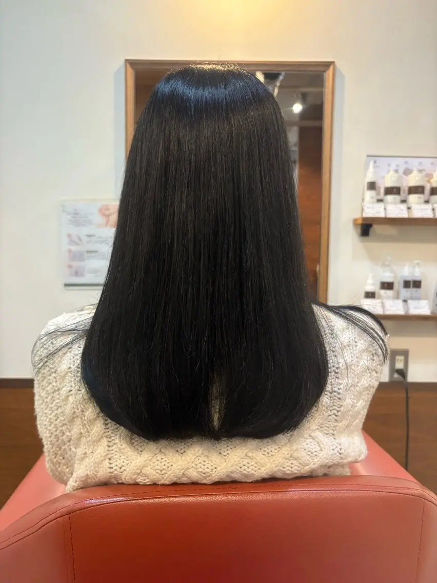 ロング ボブ ロング カット無料　カット モデル募集中　網谷のヘアスタイル