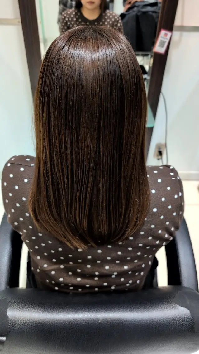 セミロング 縮毛矯正 トリートメント ✨出口翼✨/🌈 カラーモデル募集中のヘアスタイル