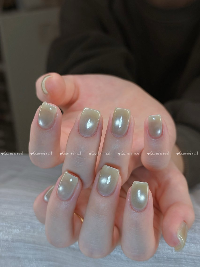 ネイル マグネットネイル Gemini nail.Yukiのネイルデザイン