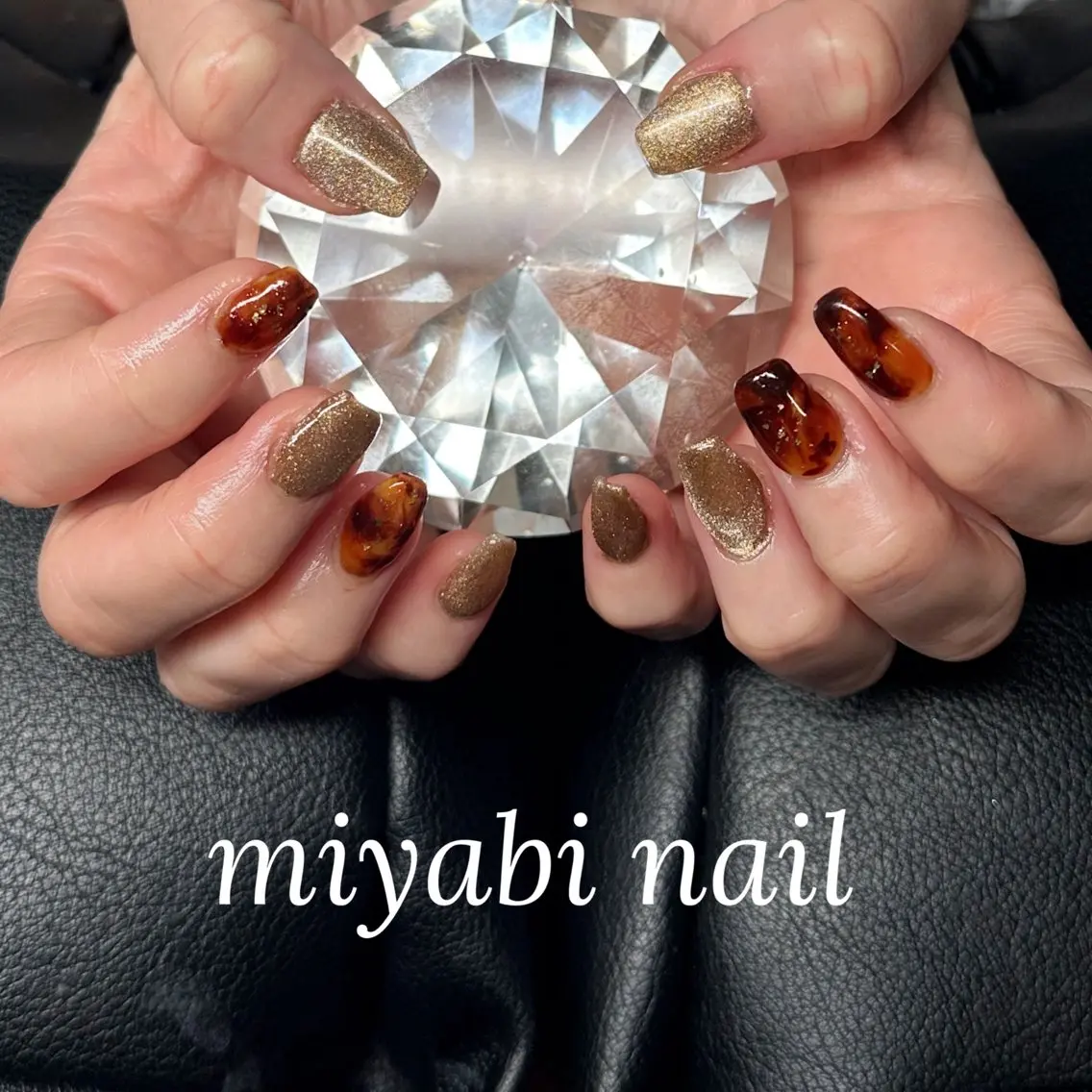 ネイル ハンドネイル miyabi nail 桂川駅近くのネイルデザイン