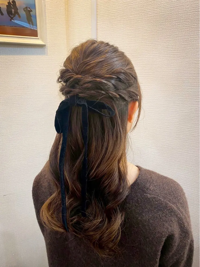 ヘアアレンジ hair make もりした ゆうのヘアスタイル
