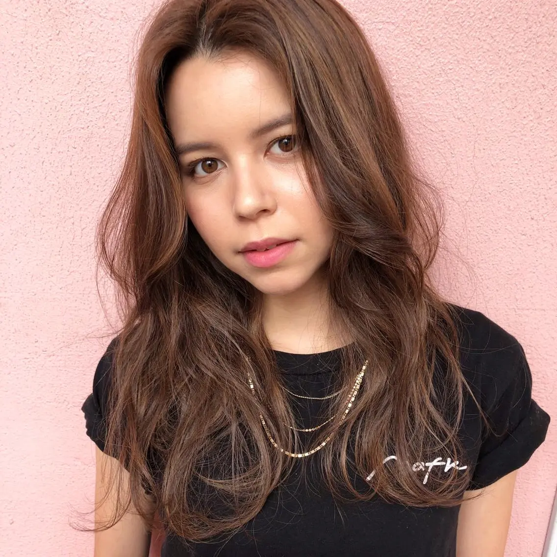 セミロング 切りっぱなしボブ セミロングパーマ アッシュ ボブ 外国人風カラー ショート職人 美容師【KENTA】のヘアスタイル