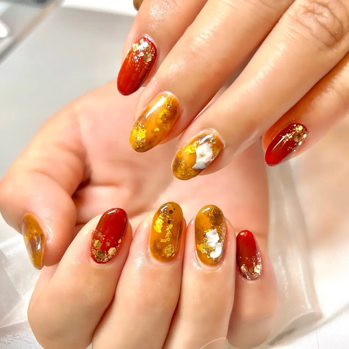 ネイル ハンドネイル clover nailのネイルデザイン