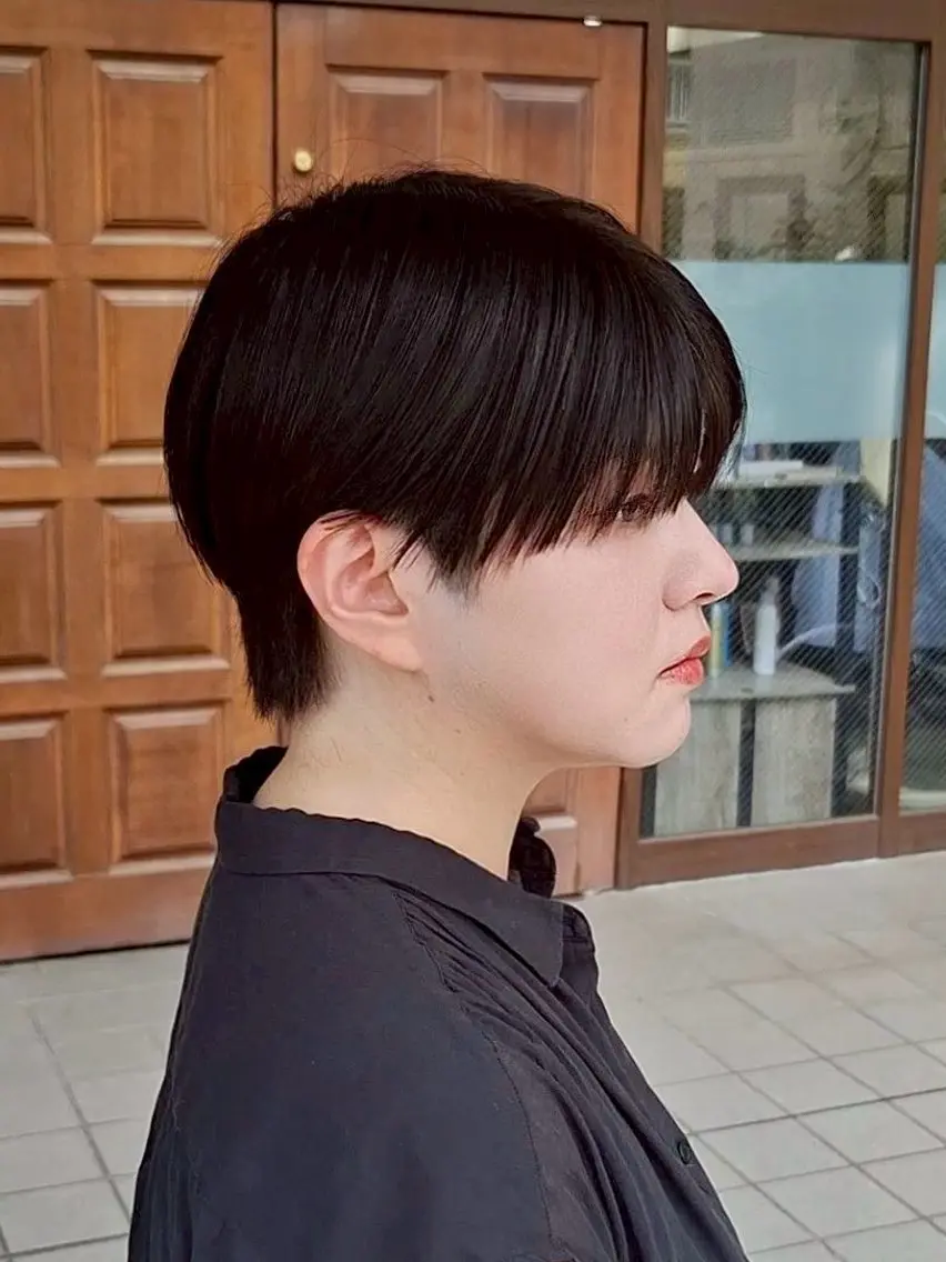 ショート カット トリートメント ヘッドスパ 💈直毛×ツイスパの プロ🥷清水真之介のヘアスタイル