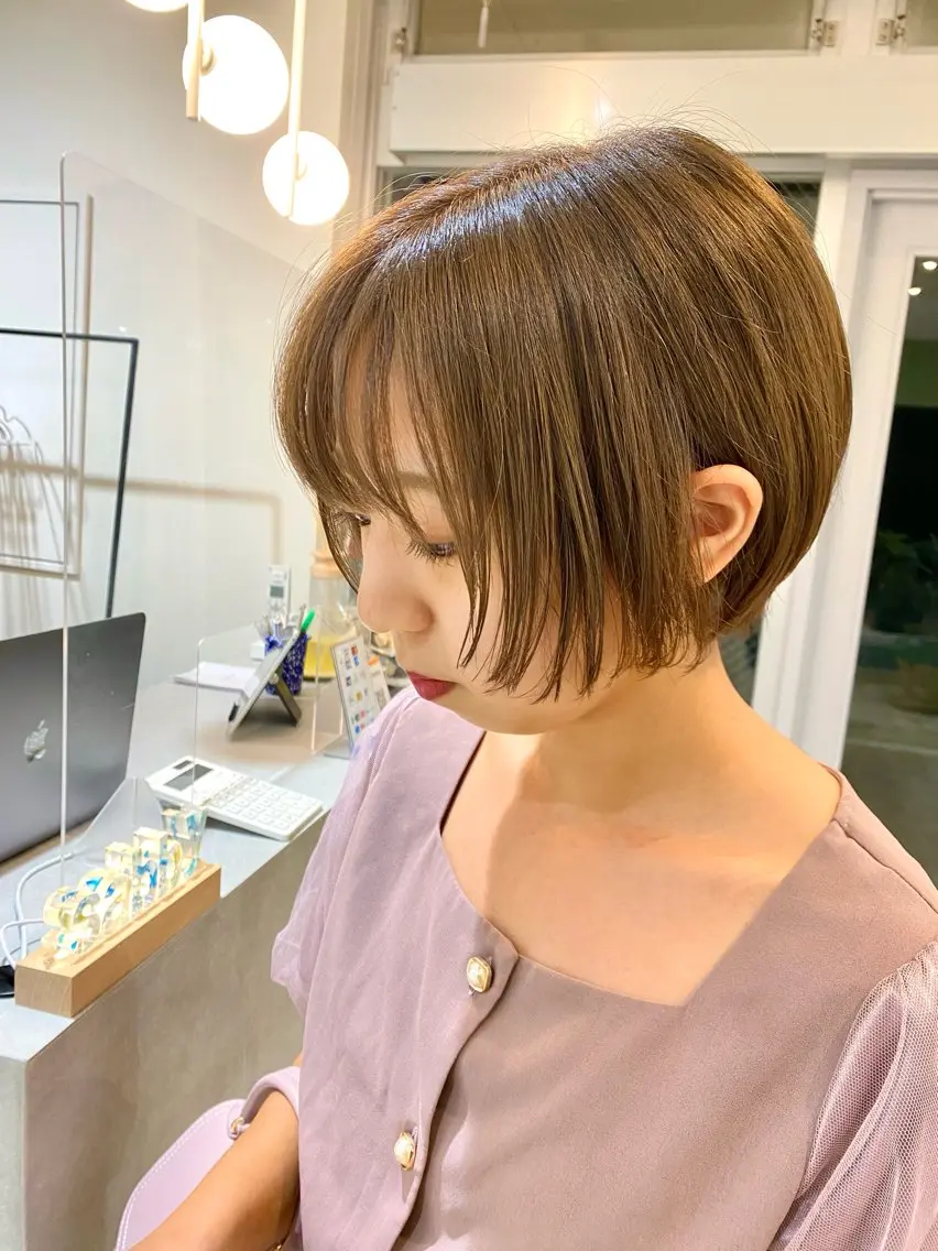 ショート Sabby氏川洸希 パーマのヘアスタイル