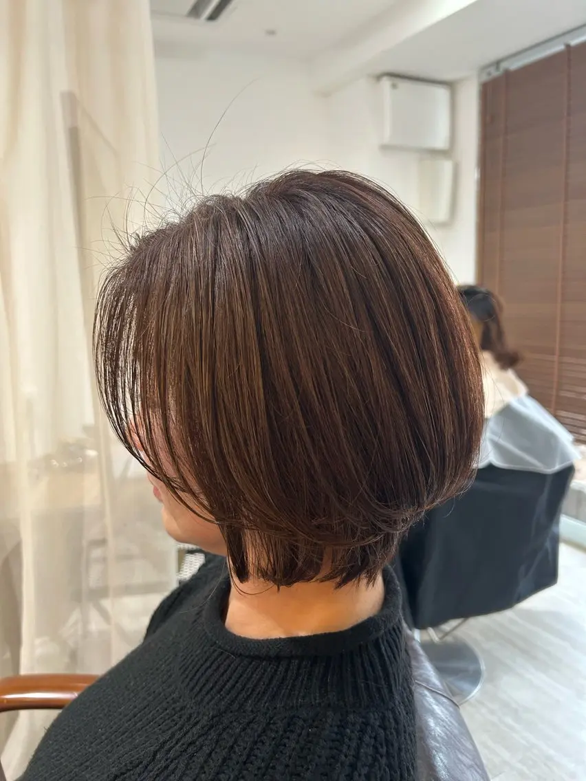 ショート 美髪✨艶髪✨髪質改善 カラー特化❣辻本悠心のヘアスタイル