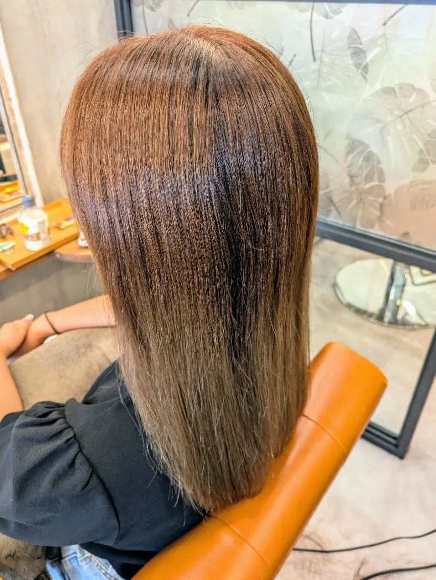 ミディアム hair＆make Lokahi リホのヘアスタイル