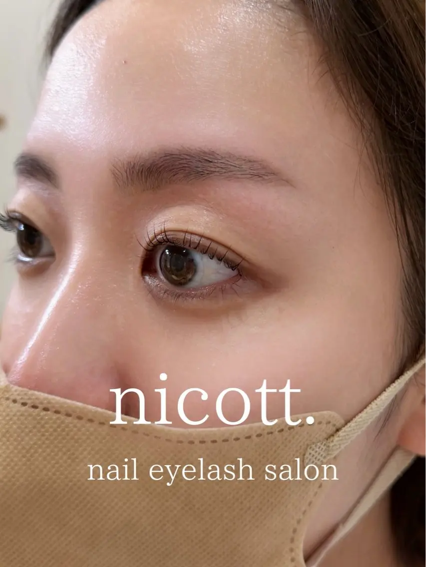 マツエク・マツパ マツパ nicott. renaのマツエク・マツパデザイン