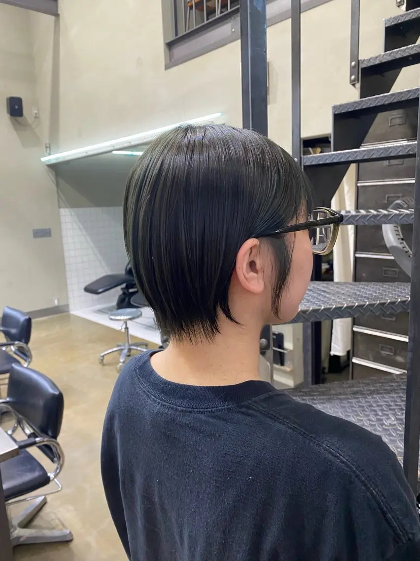 ショート ショートヘア cyan hinaのヘアスタイル