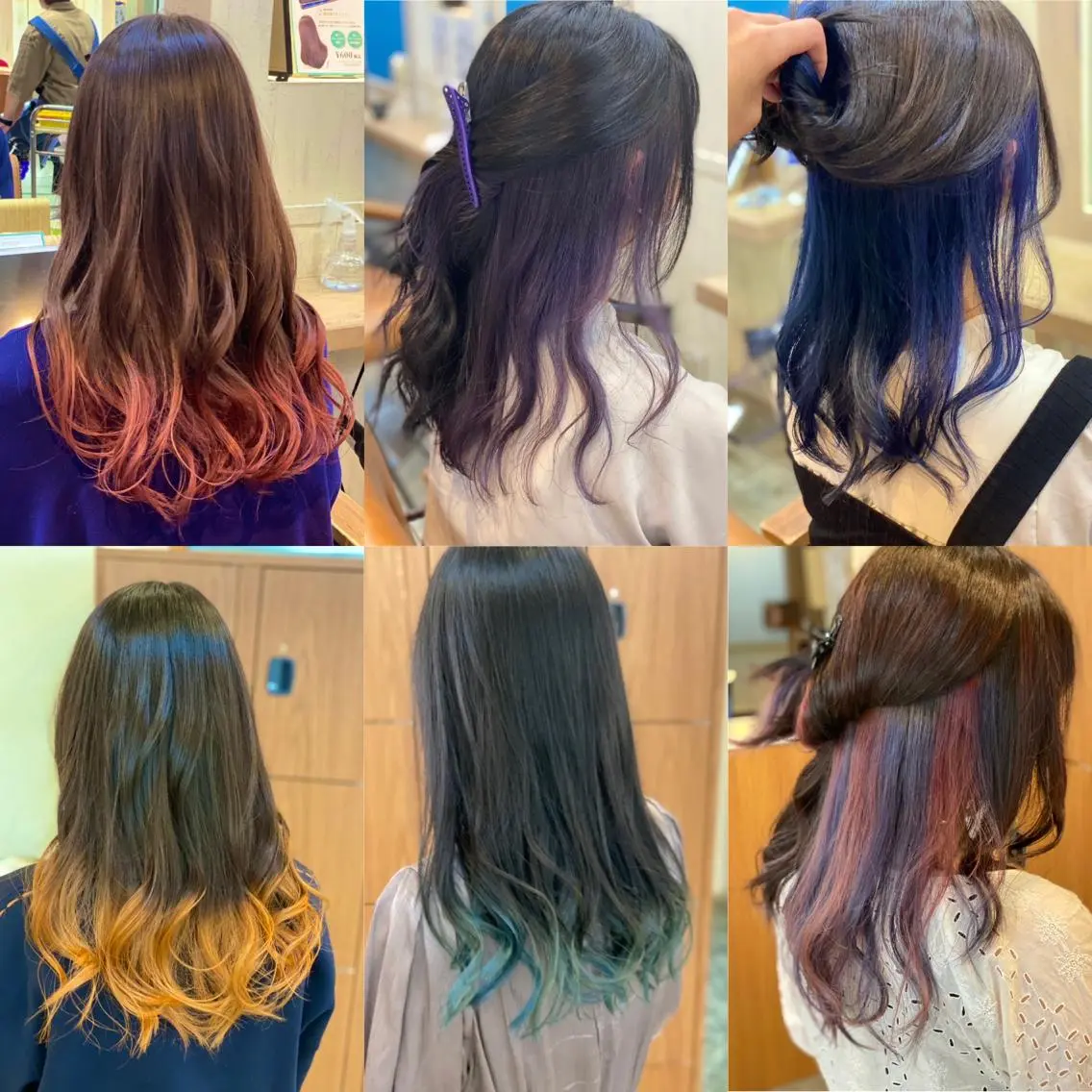カラー ダブルカラー 米林 遼のヘアスタイル