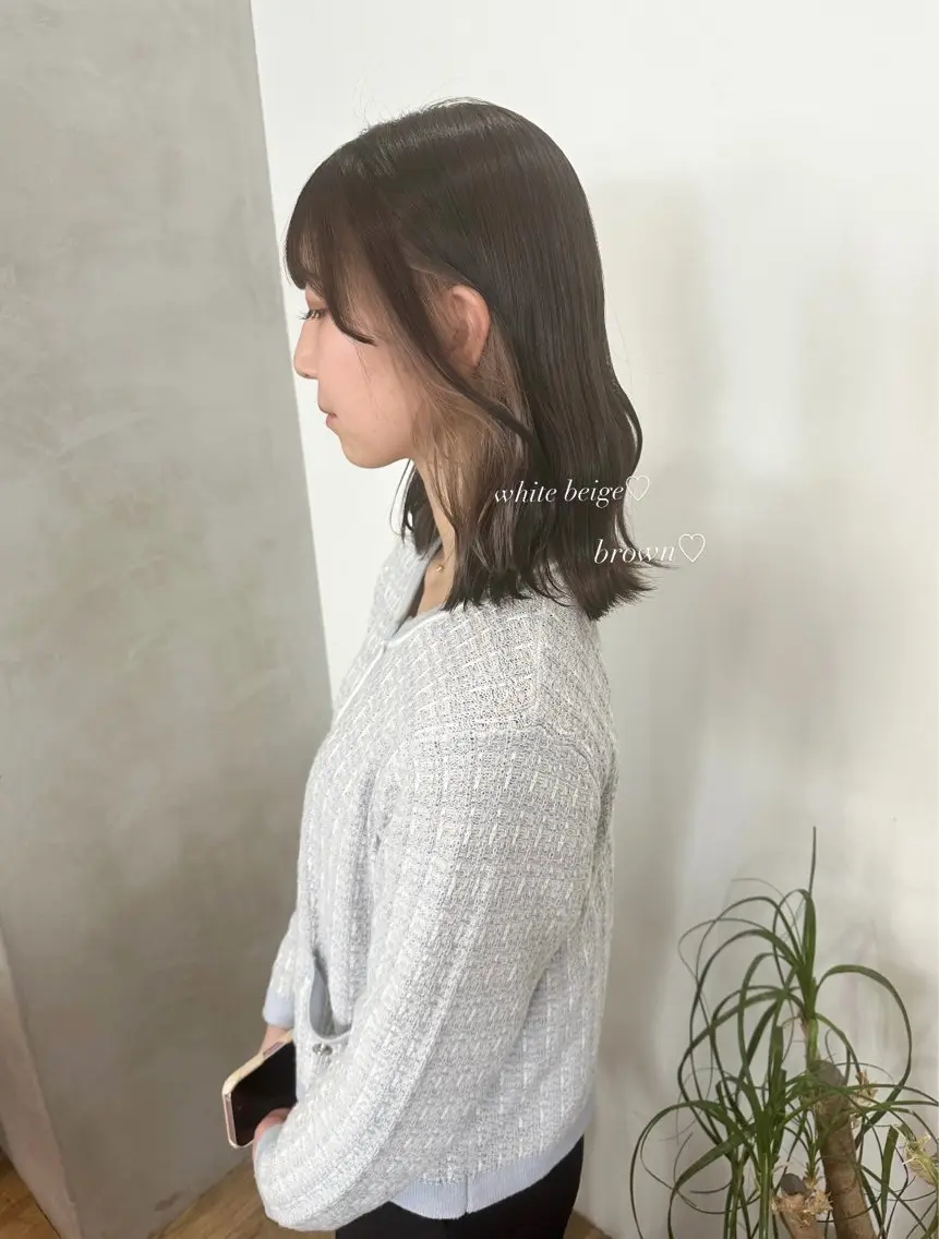 ロング カラー ヘアアレンジ ブリーチ ヘアカラー トリートメント Himawari♡ 柔らかいカラーのヘアスタイル