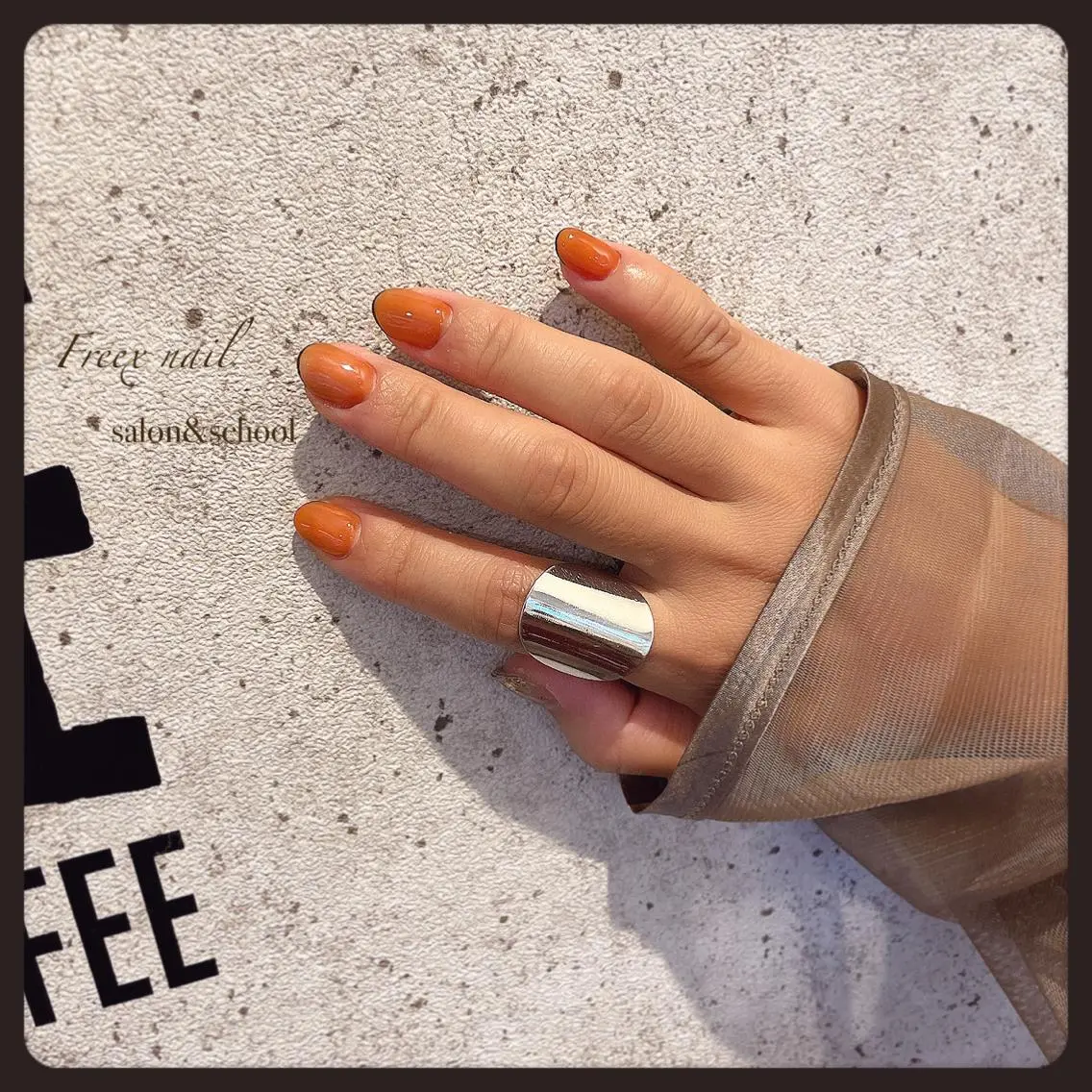 ネイル フレンチネイル ハンドネイル ハンドケア freex nail /ニュアンス/個性派のネイルデザイン