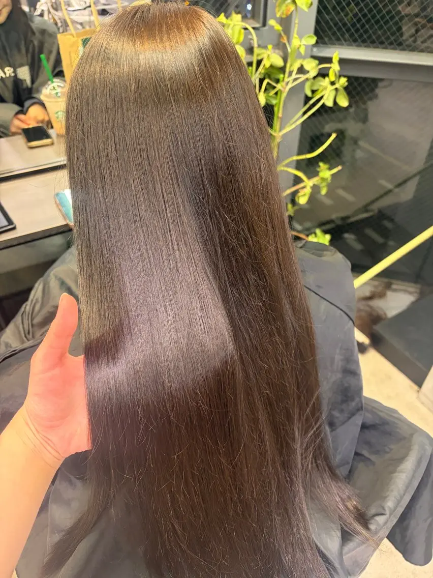 ロング 片山 楓葵のヘアスタイル
