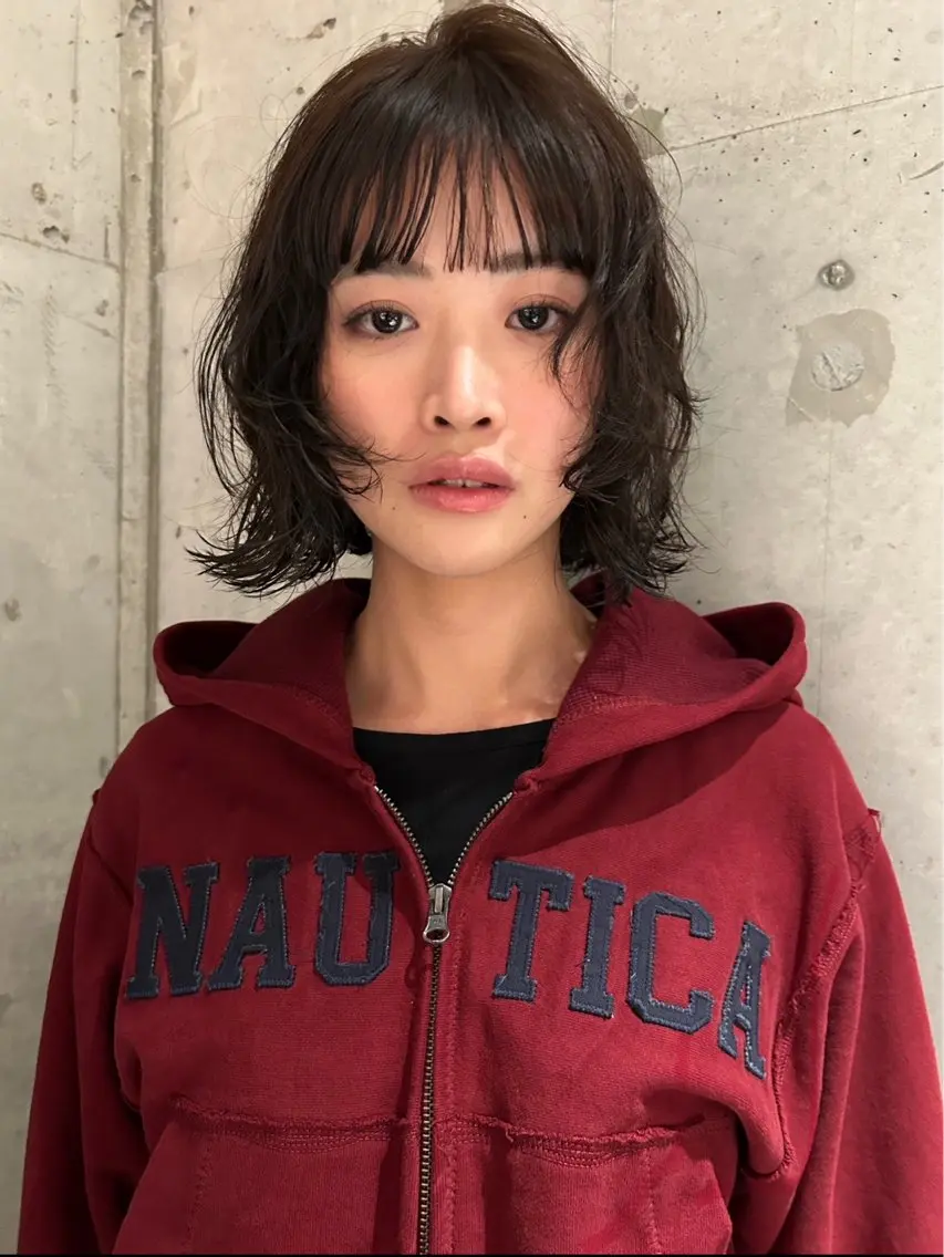 ショート 中村 果乃のヘアスタイル