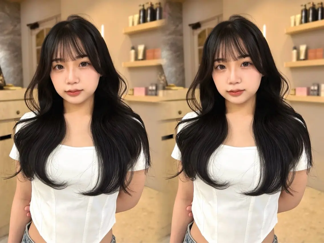 ロング カット トリートメント 木串 楽人のヘアスタイル
