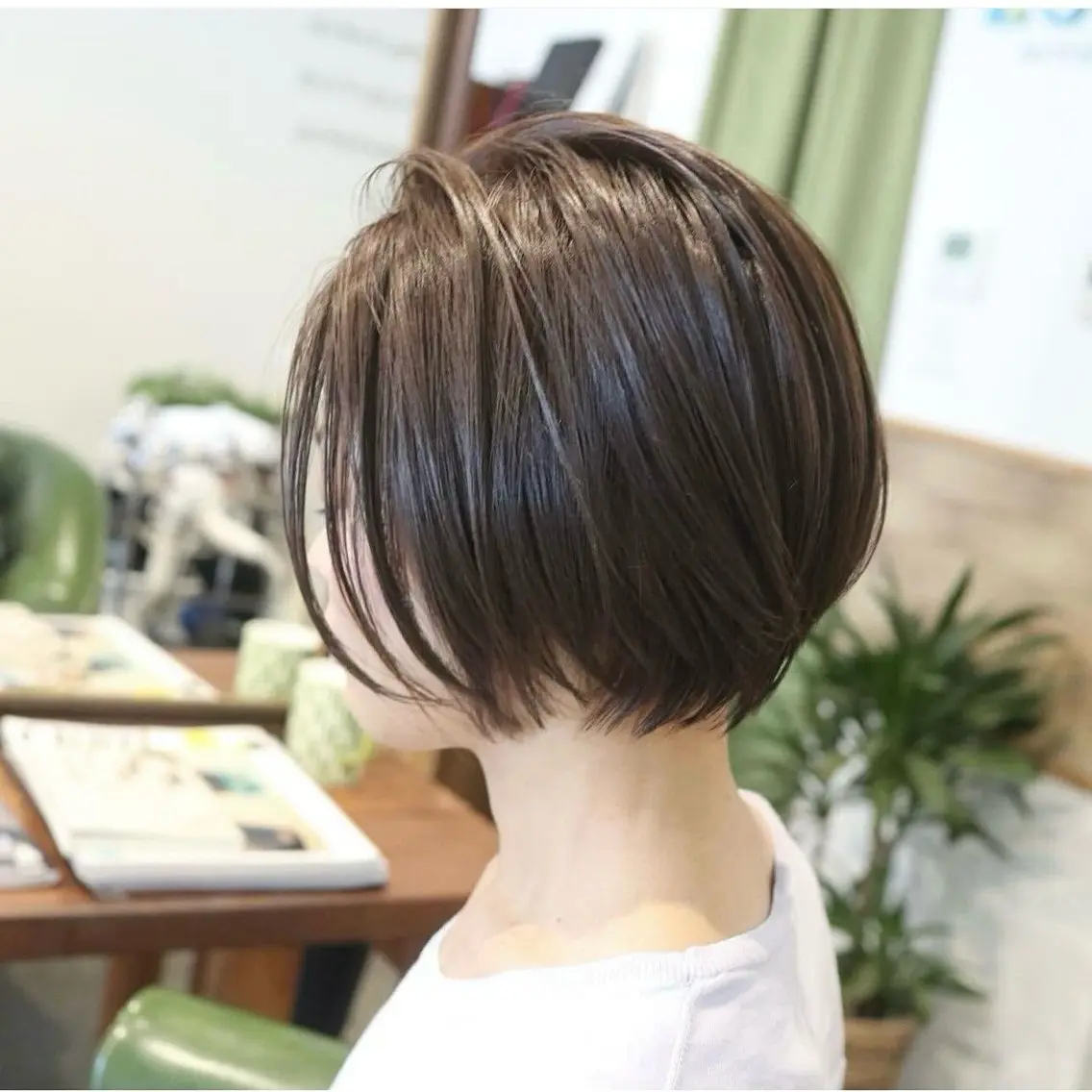 ショート ショートヘア カット ヘアカラー トリートメント ヘッドスパ ノンジアミンカラー 専門/エソラのヘアスタイル