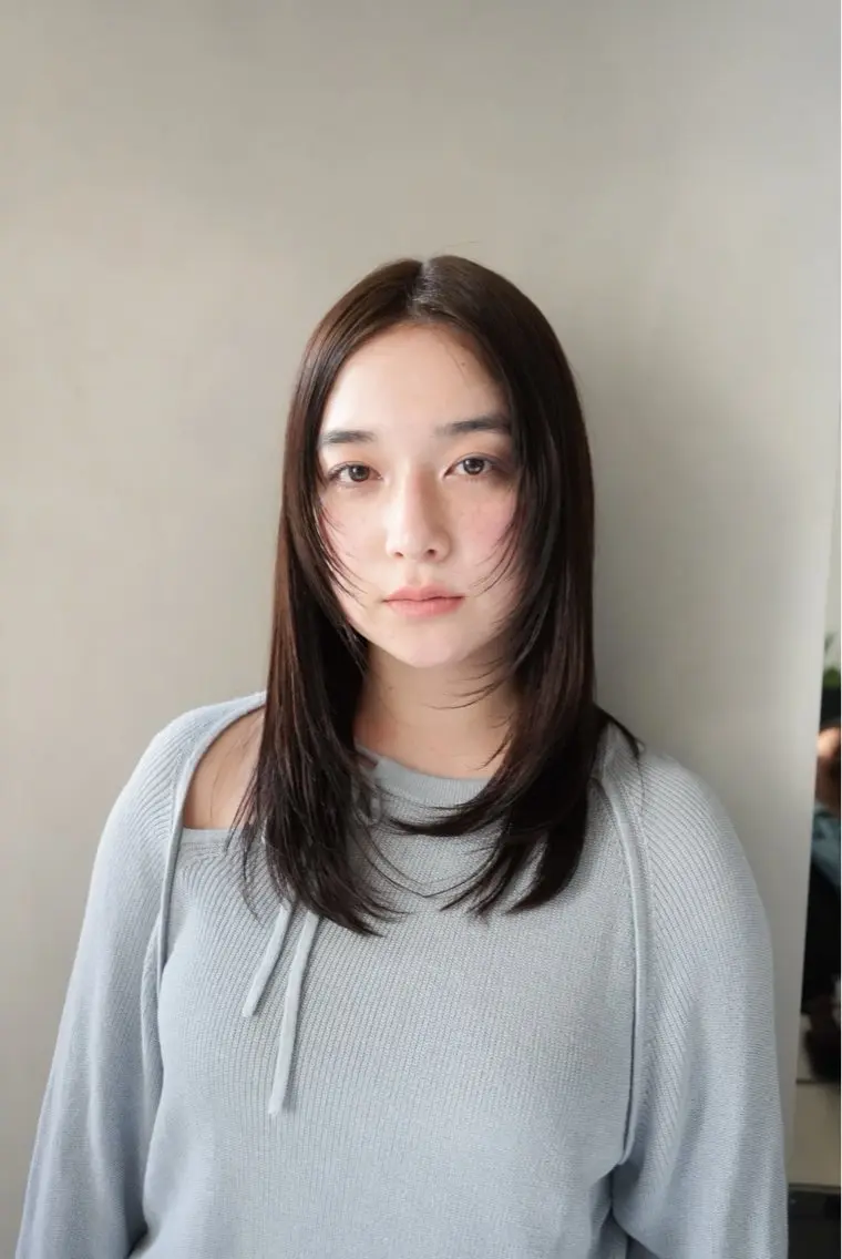 ロング 市原亮/塩釜口/ ツイスパ/波巻きのヘアスタイル