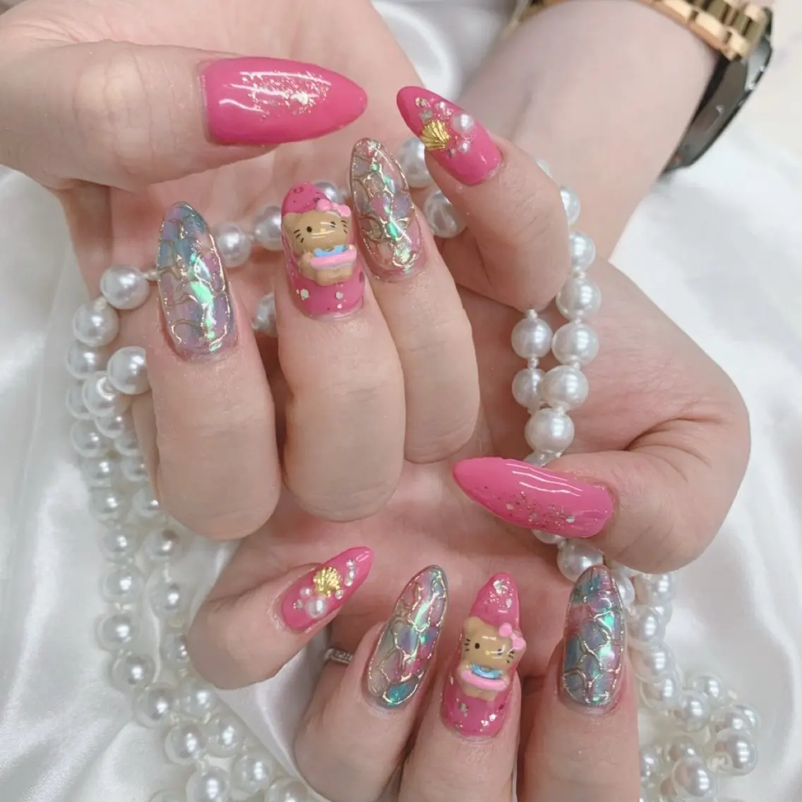 ネイル ハンドネイル ハンドケア 池袋フィルイン Ace♡Nailのネイルデザイン