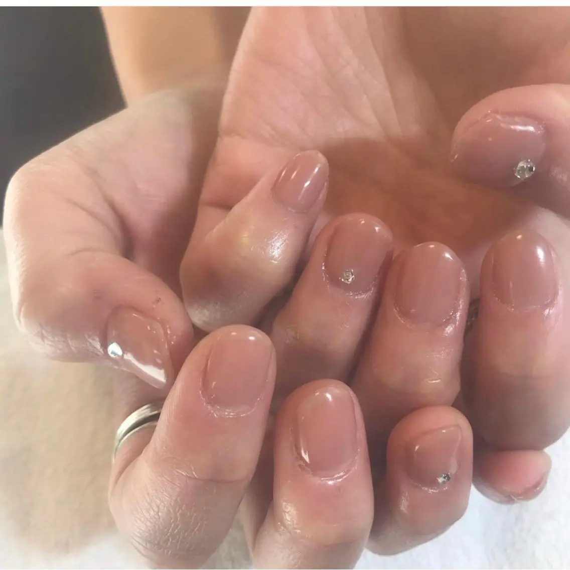 ネイル オフィスネイル シンプルネイル nail salon Libertyのネイルデザイン