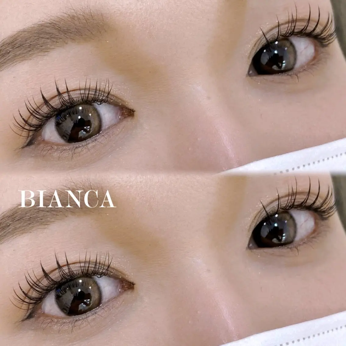 マツエク・マツパ マツエク Bianca 立川 Ishida🎀のマツエク・マツパデザイン