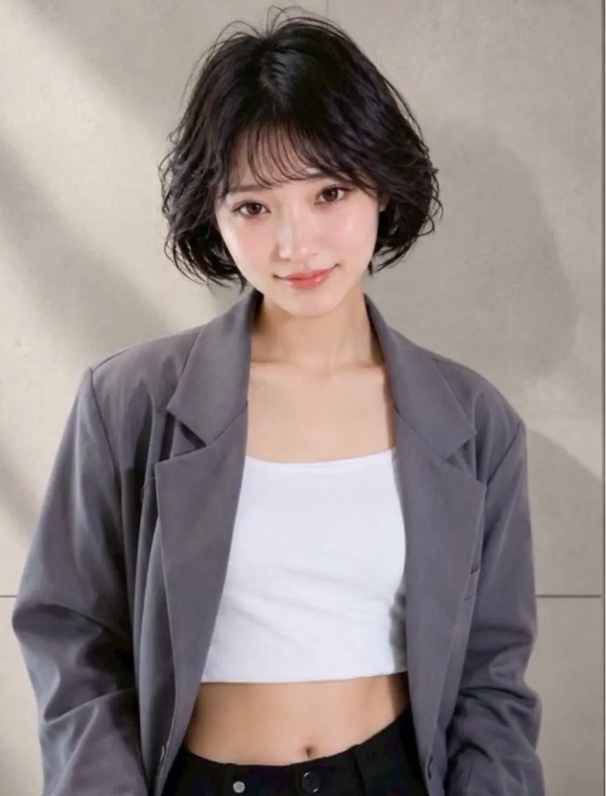 ショート カット 坂詰 空のヘアスタイル