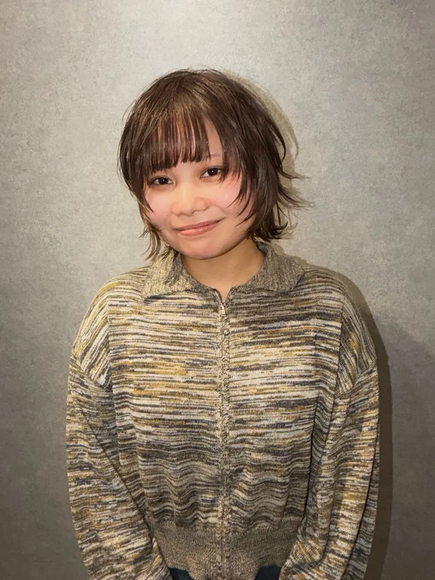 🫧うるツヤ×透明感カラー🫧＋カット＋1stepトリートメントの写真