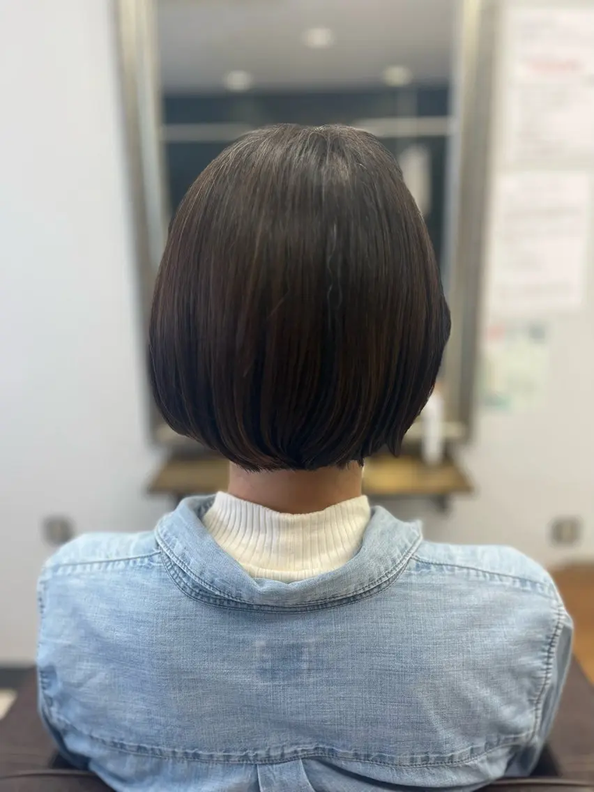 ショート レイヤーカット 産休の為お休みです! 小島凜のヘアスタイル