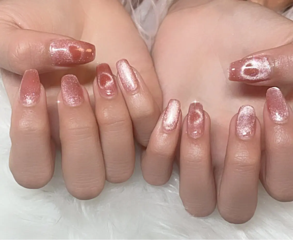 ネイル マグネットネイル ハンドネイル D-BEAUTY Nailsalonのネイルデザイン