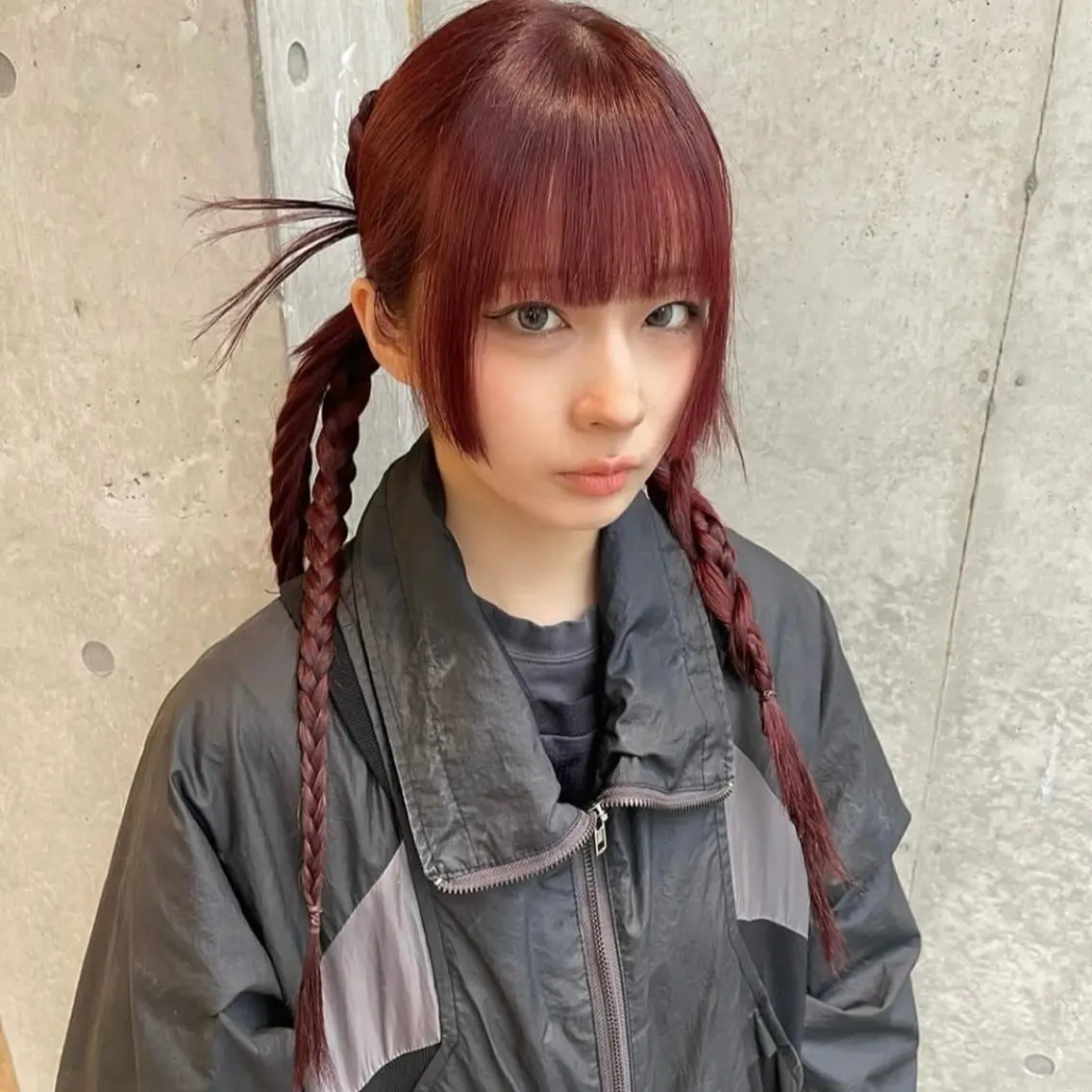 ロング カラー ブリーチ ブリーチなしカラー ヘアカラー トリートメント ヘッドスパ Mizobe misakiのヘアスタイル