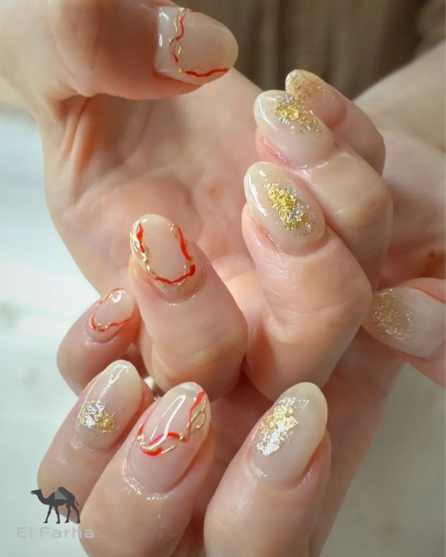ネイル ハンドネイル El  Farha nailのネイルデザイン