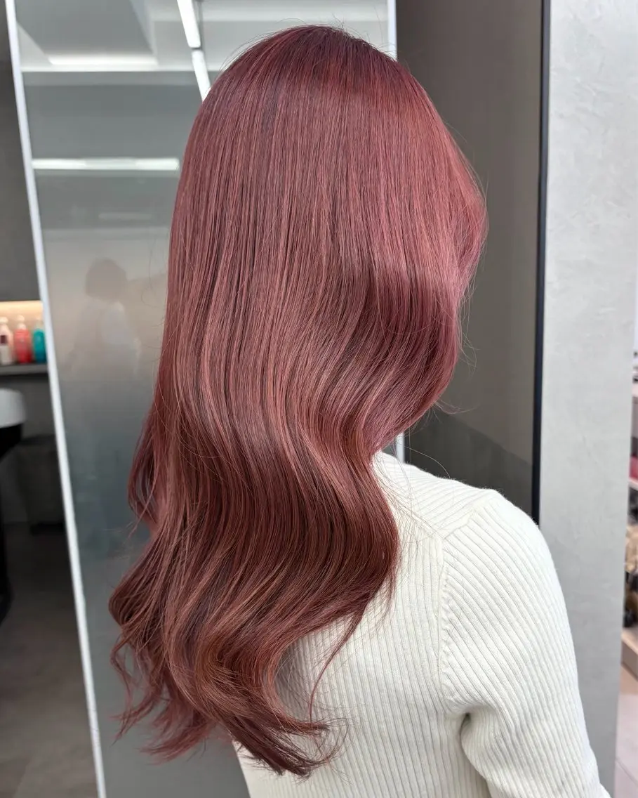 ロング カラー Ichika🦋 韓国風カラーのヘアスタイル