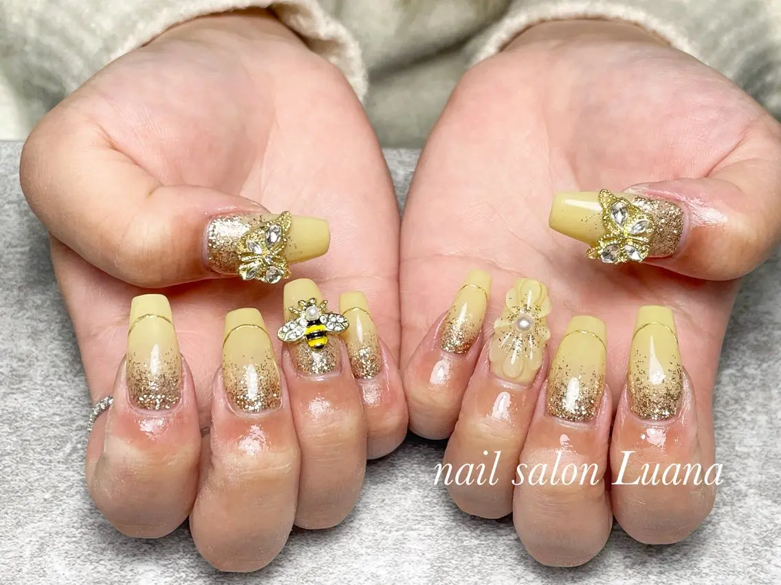 ネイル ハンドネイル nail salon Luanaのネイルデザイン