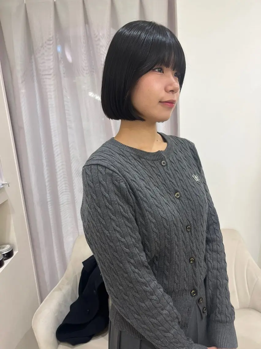 ショート カット 松村 澪里のヘアスタイル