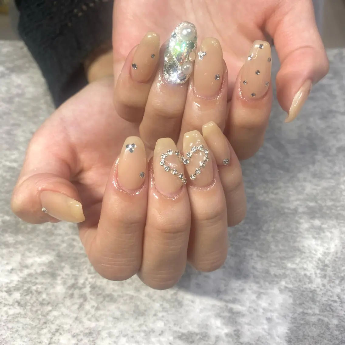 ネイル シンプルネイル ワンホンネイル ハンドネイル ★Rinail... .のネイルデザイン