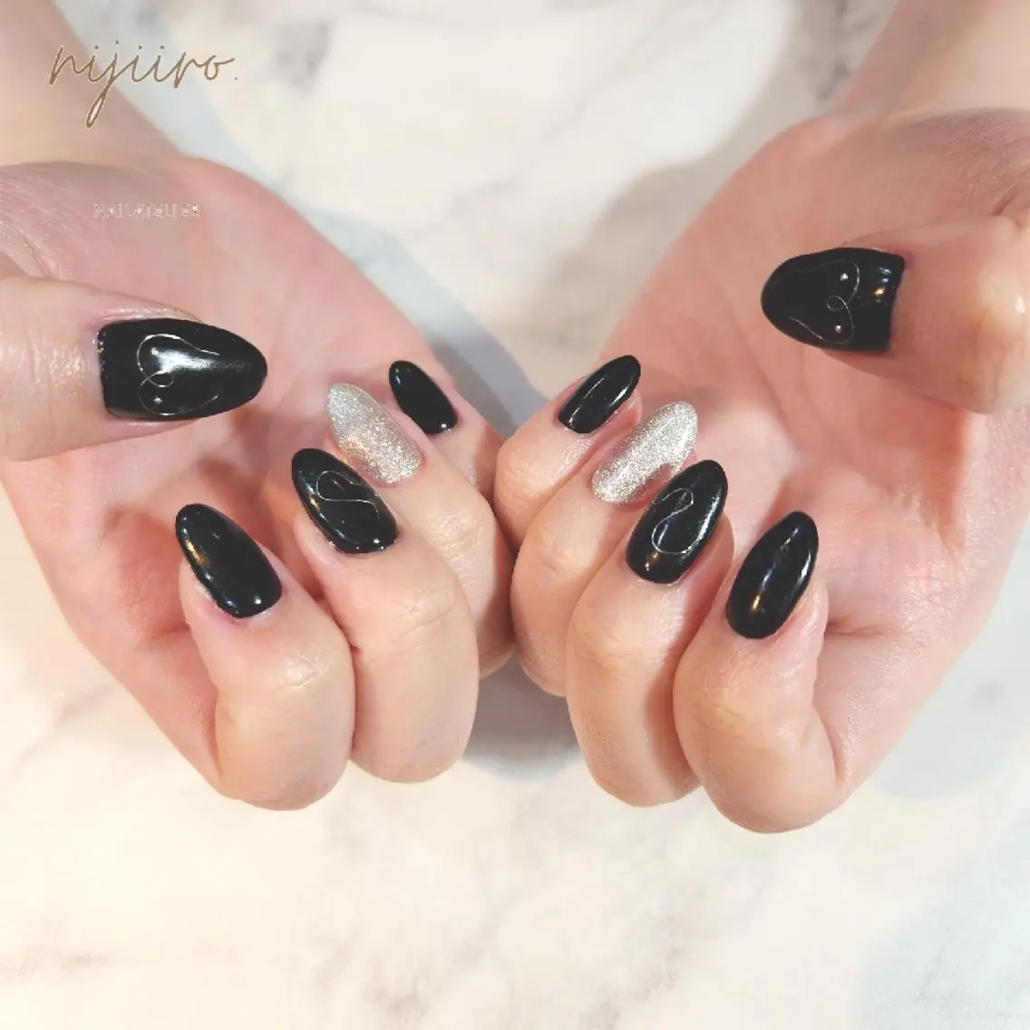 ネイル ハンドネイル nijiiro🌈 サトウのネイルデザイン