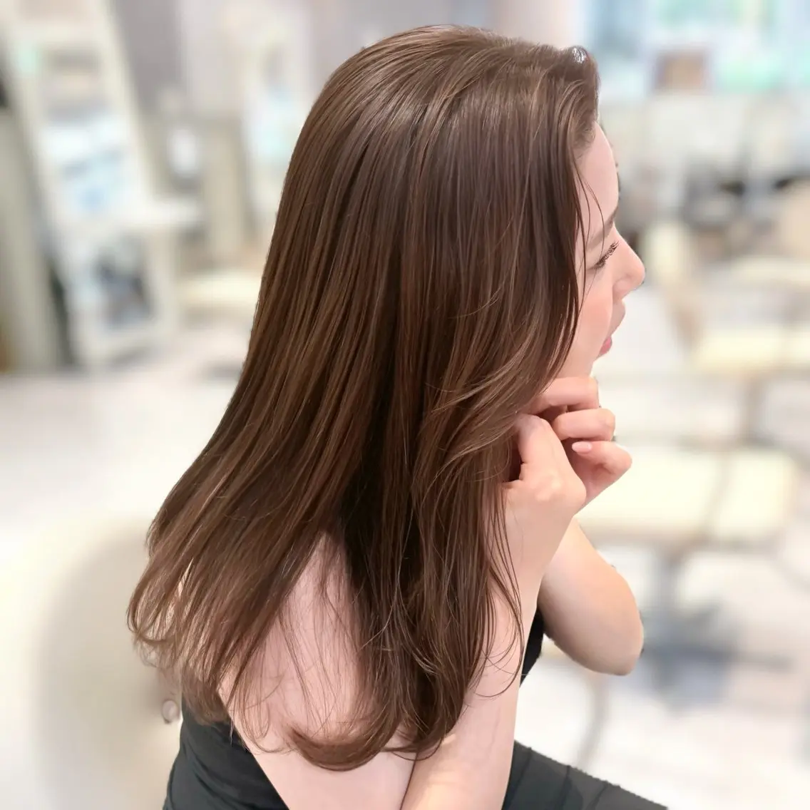 ①【極上うるつや✨️💡】似合わせカット＋4stepプレミアムTR​〜​蒸気で髪の芯まで栄養​〜​の写真
