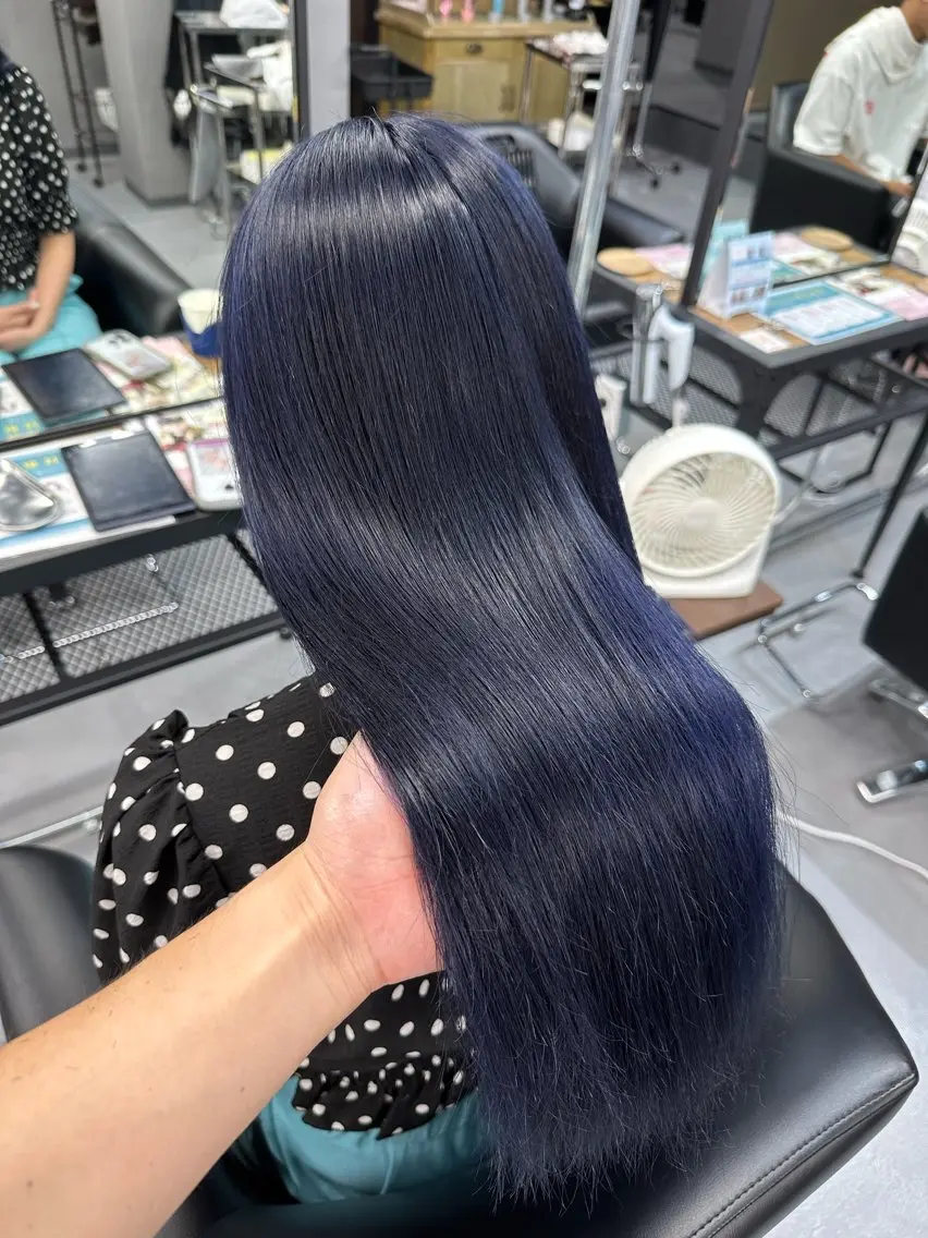 小顔カット＋透明感カラーの写真
