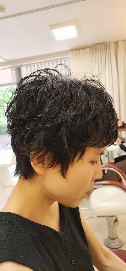 ショート パーマ hairmake Juinのヘアスタイル