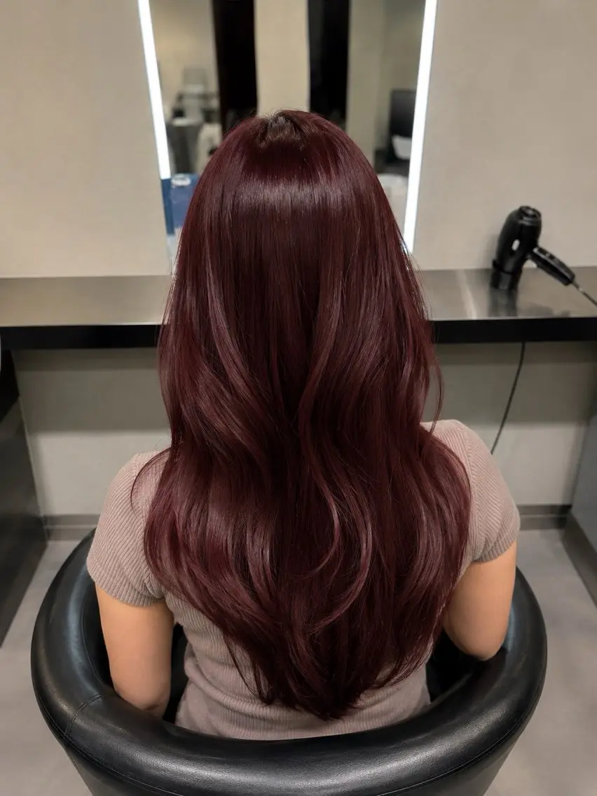 ミディアム カラー ブラウンカラー トリートメント 🌈ウルトワ水素 髪質改善naru🌈のヘアスタイル