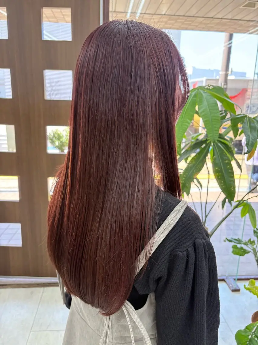 ロング ヘアカラー 月野涼風 /レイヤーカットのヘアスタイル