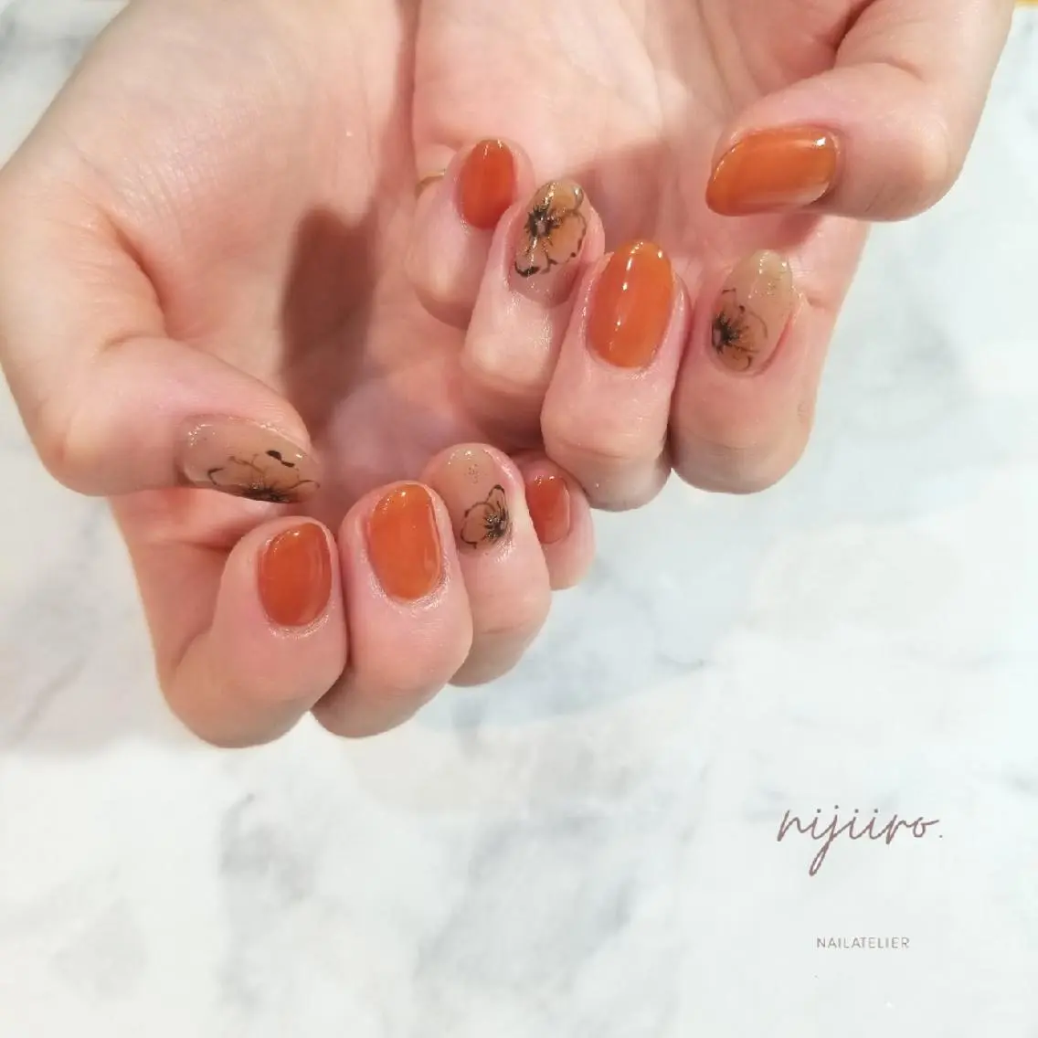 ネイル ハンドネイル nijiiro🌈 サトウのネイルデザイン
