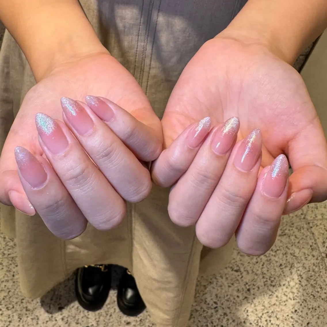 ネイル ハンドネイル RIEKO🍒 ワンホン♡推しネイルのネイルデザイン