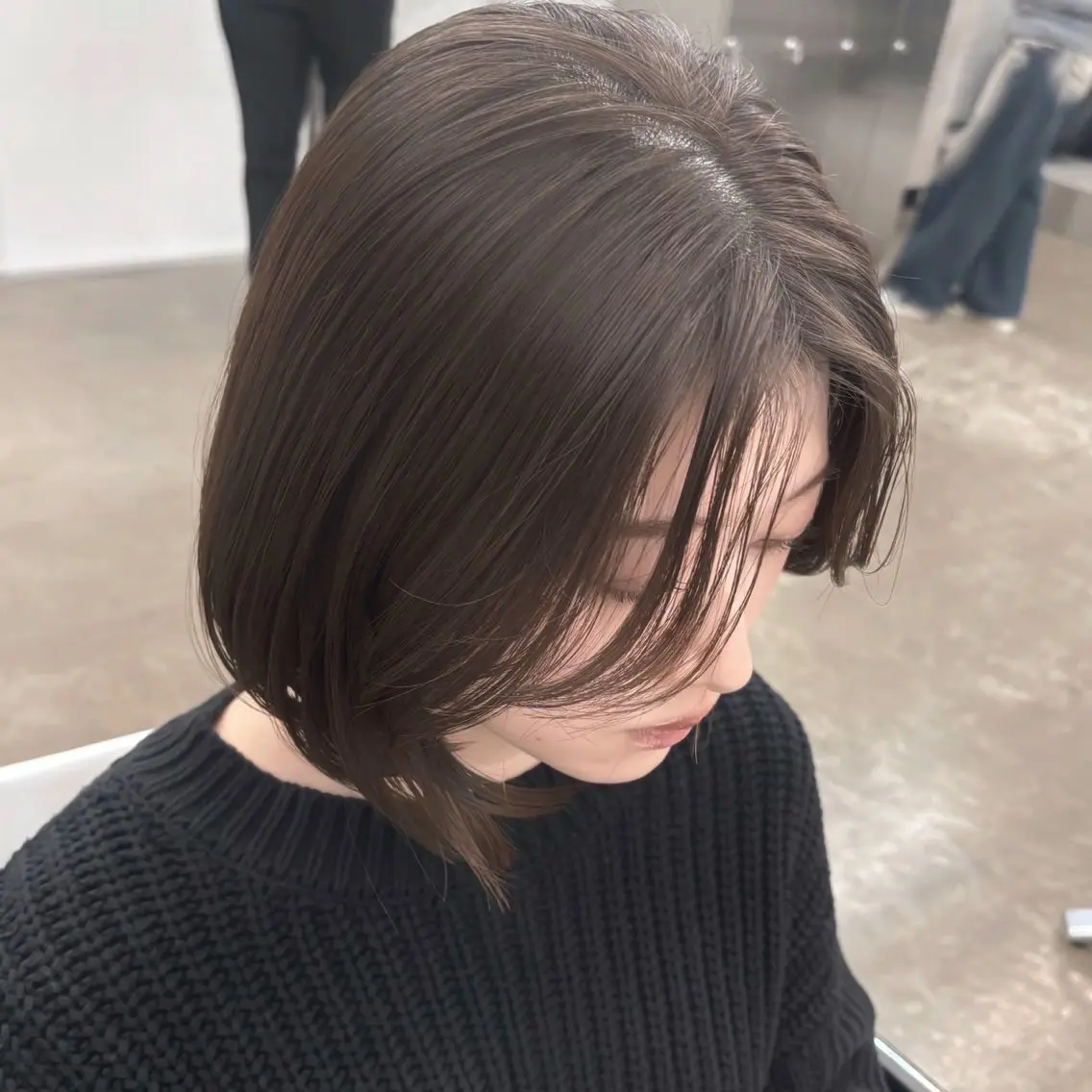 【学生限定】似合わせカット+透明感カラー+うる艶トリートメントの写真