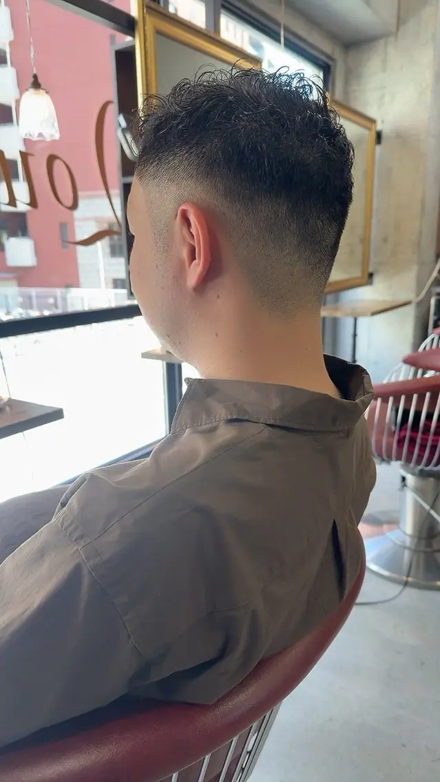ショート パーマ カット パーマ オーナースタイリスト 佐藤のヘアスタイル