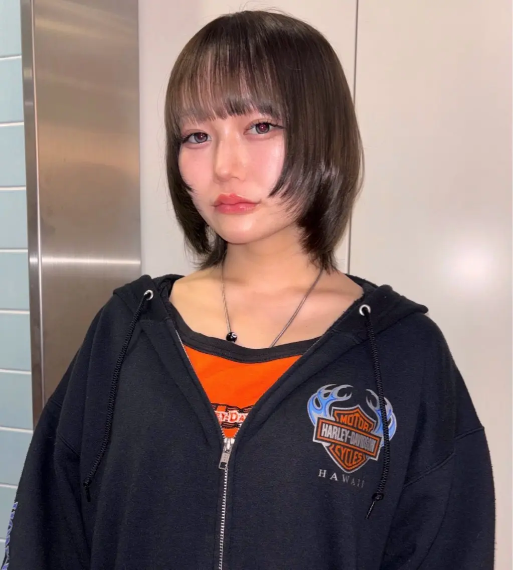 ショート カラー ヘアカラー cope'u 美雨のヘアスタイル