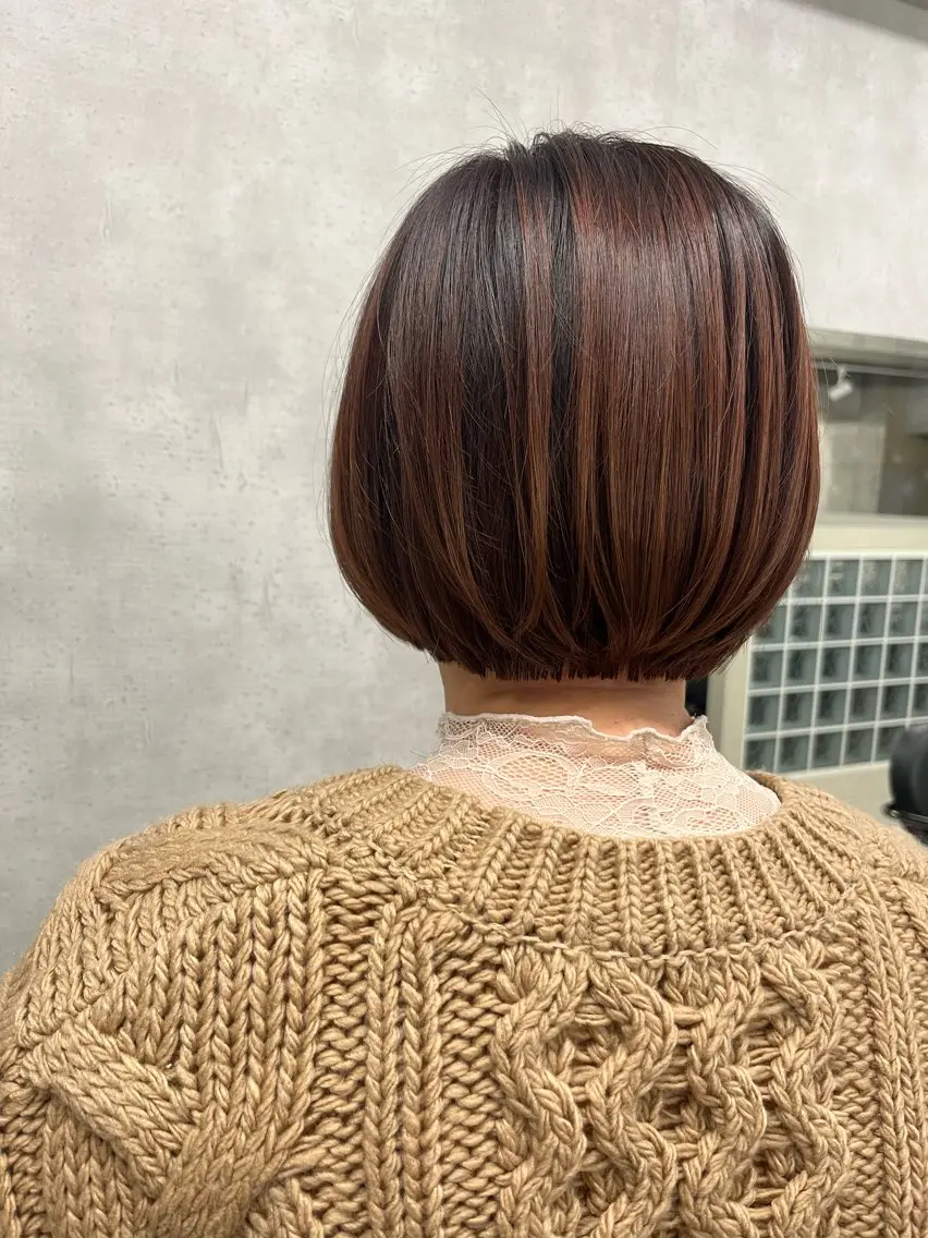 ミディアム ボブ anon Loemのヘアスタイル