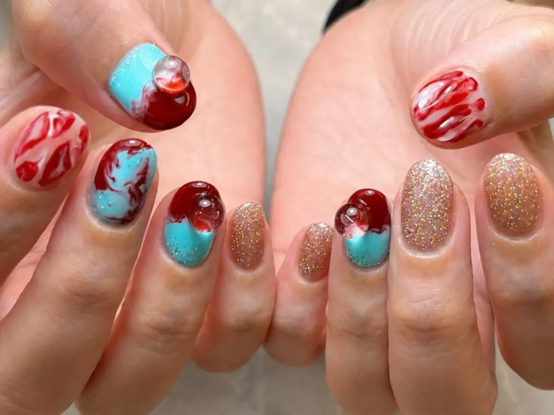 ネイル nail salon h💍akaneのネイルデザイン