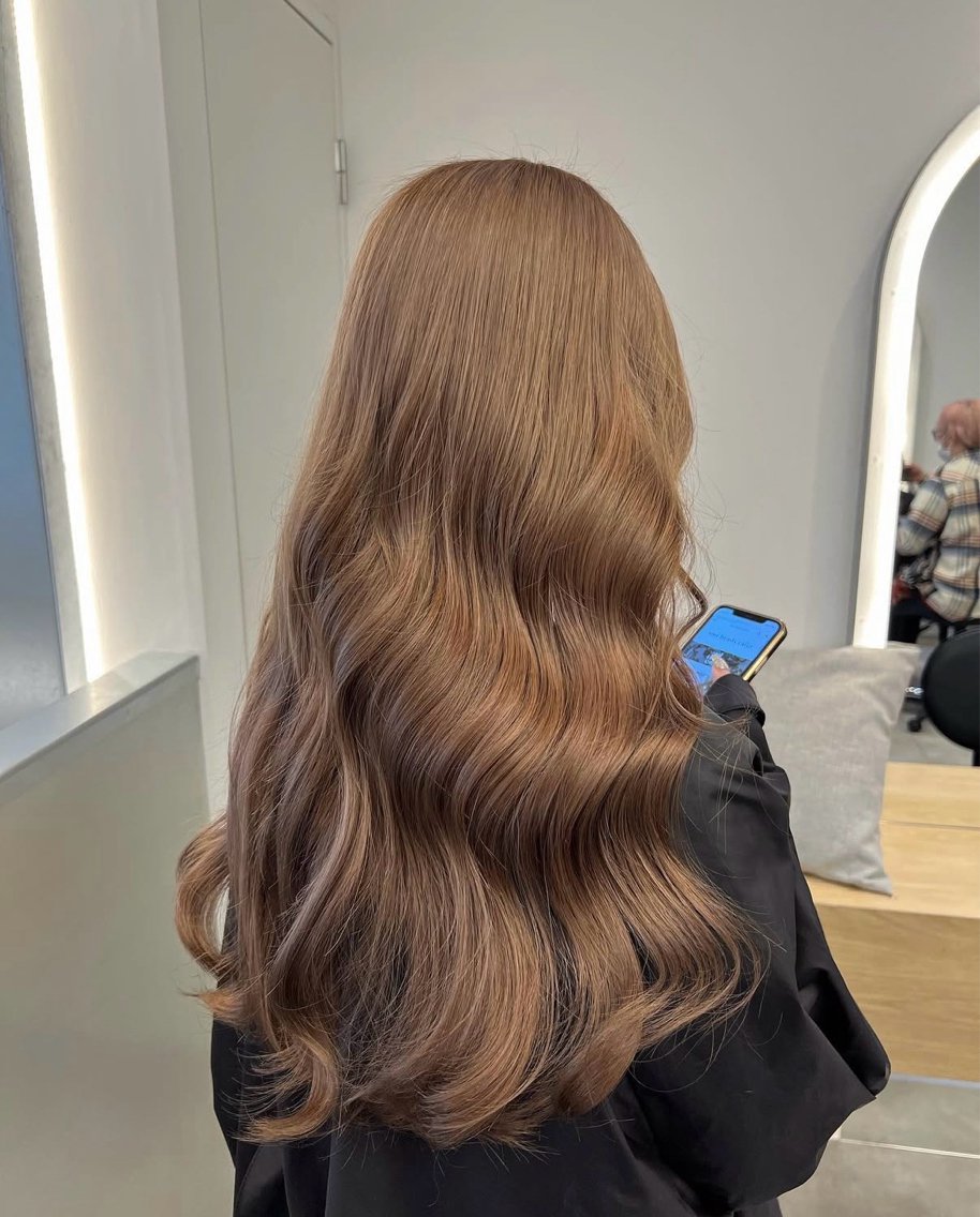 ロング カラー ヘアカラー ✨艶カラー 渋谷 ✨優大のヘアスタイル